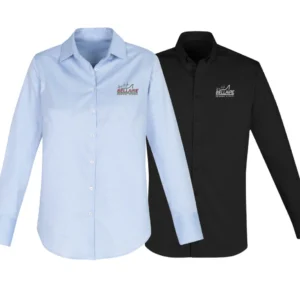 Bellaire PS Camden Womens Shirt - Blue & Black